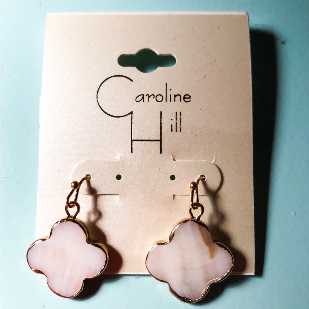 Gold Shell Drop Earrings